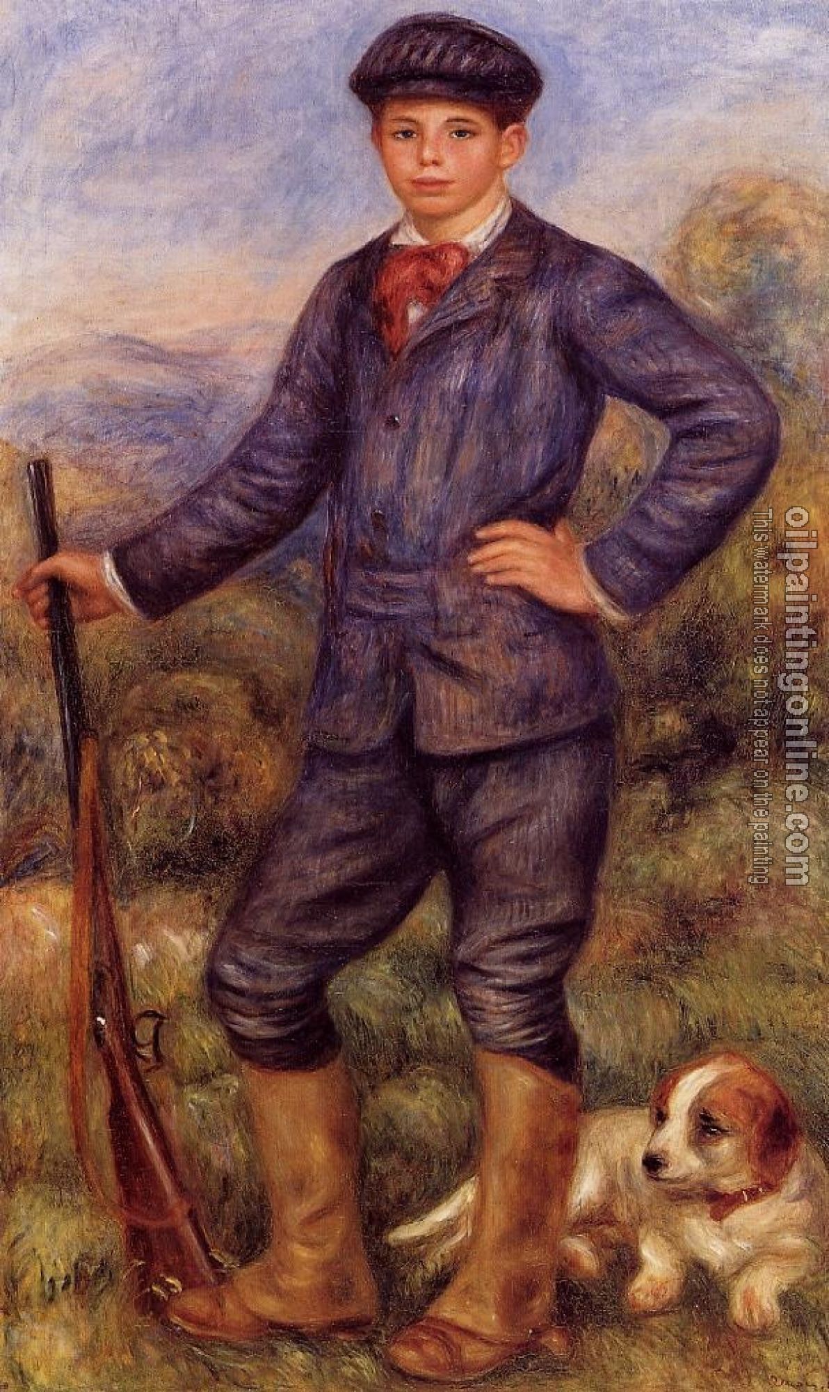 Renoir, Pierre Auguste - Jean Renoir as a Hunter